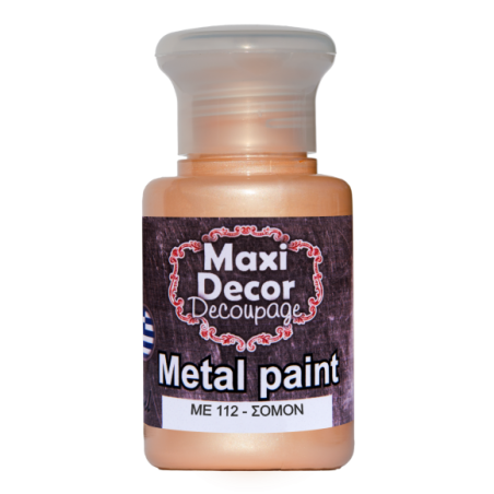 Μεταλλικό ακρυλικό χρώμα MAXI DECOR 60 ml (ΣΟΜΟΝ) ME-112