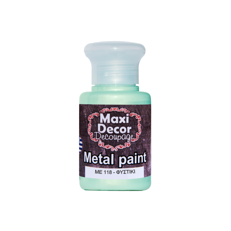 Μεταλλικό ακρυλικό χρώμα MAXI DECOR 60 ml (ΦΥΣΤΙΚΙ) ME-118