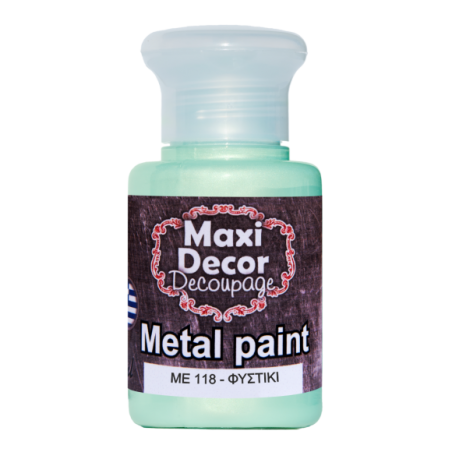 Μεταλλικό ακρυλικό χρώμα MAXI DECOR 60 ml (ΦΥΣΤΙΚΙ) ME-118