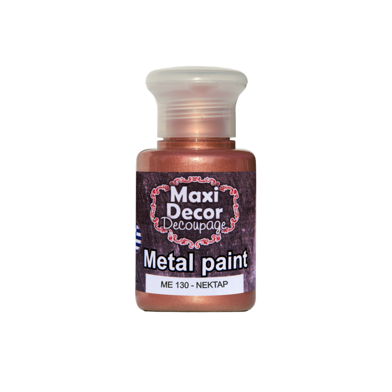 Μεταλλικό ακρυλικό χρώμα MAXI DECOR 60 ml (ΝΕΚΤΑΡ) ME-130