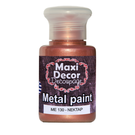 Μεταλλικό ακρυλικό χρώμα MAXI DECOR 60 ml (ΝΕΚΤΑΡ) ME-130