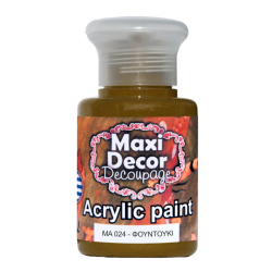Ακρυλικό χρώμα 60 ml (ΦΟΥΝΤΟΥΚΙ) MAXI DECOR  MA-024