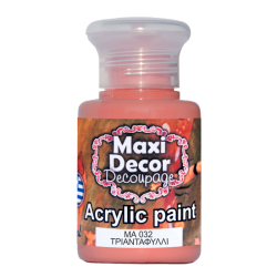 Ακρυλικό χρώμα 60 ml (ΤΡΙΑΝΤΑΦΥΛΛΙ) MAXI DECOR  MA-032