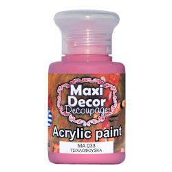 Ακρυλικό χρώμα 60 ml (ΤΣΙΧΛΟΦΟΥΣΚΑ) MAXI DECOR  MA-033
