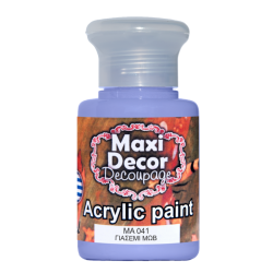 Ακρυλικό χρώμα 60 ml (ΓΙΑΣΕΜΙ ΜΩΒ) MAXI DECOR  MA-041
