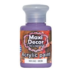 Ακρυλικό χρώμα 60 ml (ΜΩΒ) MAXI DECOR  MA-042