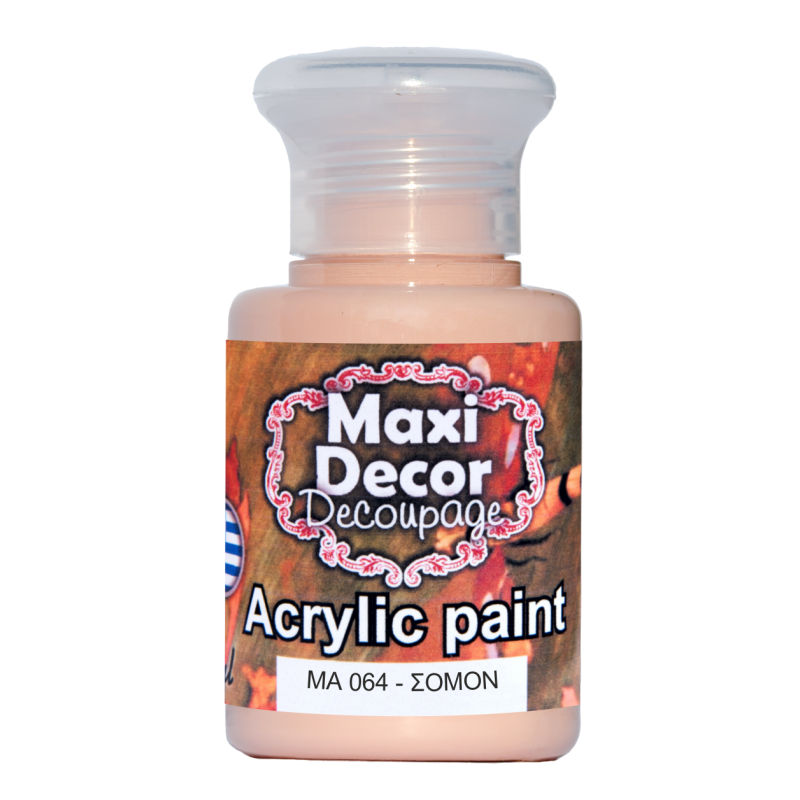 Ακρυλικό χρώμα 60 ml (ΣΟΜΟΝ) MAXI DECOR  MA-064