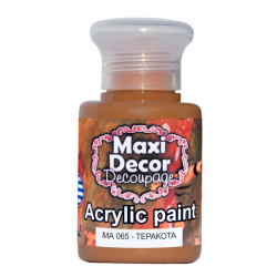 Ακρυλικό χρώμα 60 ml (ΤΕΡΑΚΟΤΑ) MAXI DECOR  MA-065