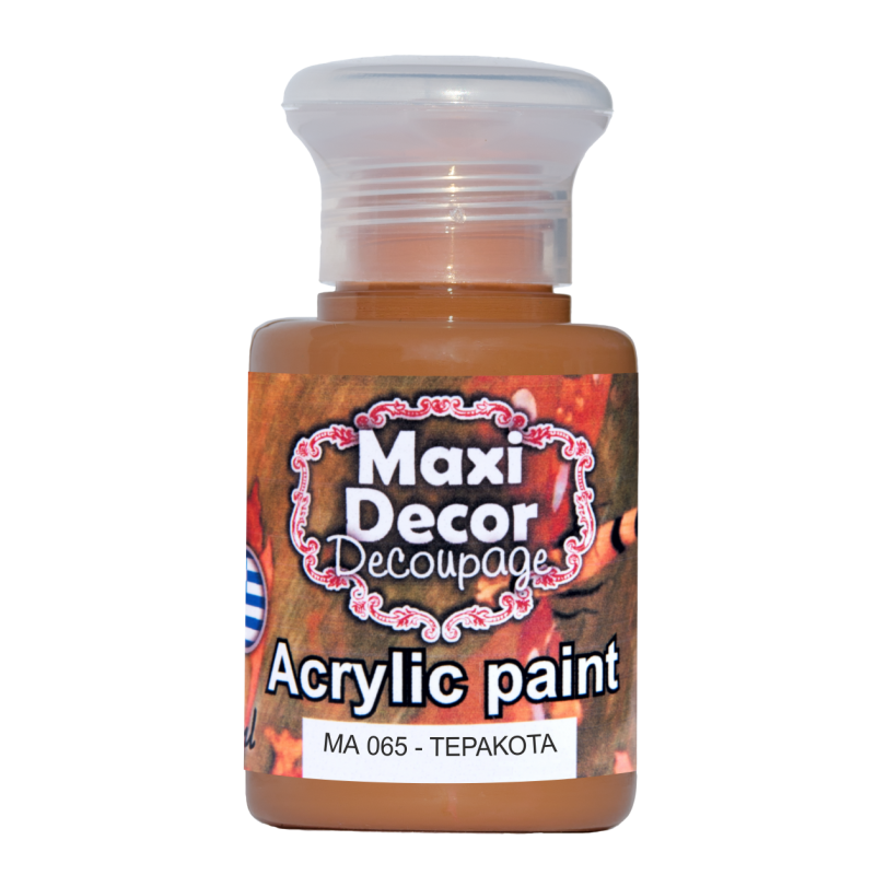Ακρυλικό χρώμα 60 ml (ΤΕΡΑΚΟΤΑ) MAXI DECOR  MA-065