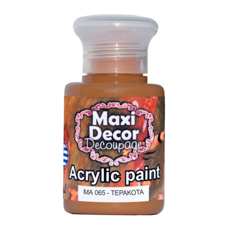 Ακρυλικό χρώμα 60 ml (ΤΕΡΑΚΟΤΑ) MAXI DECOR  MA-065