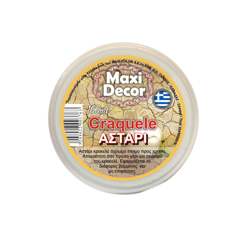 Craquele (Κρακελέ) Αστάρι 1ο βήμα 100ml MAXI DECOR 430000836