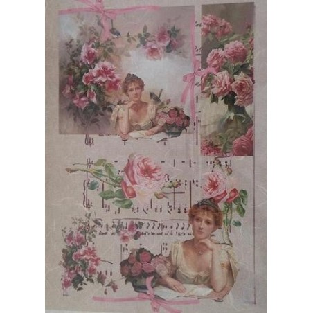 Ριζόχαρτο Decoupage  Artistic Design A3 MR-119