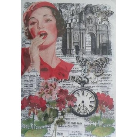 Ριζόχαρτο Decoupage  Artistic Design A3 MR-130