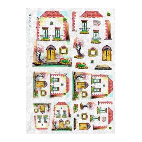 Ριζόχαρτο decoupage KALIT 45X32 TEG-0017