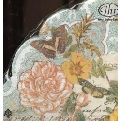 Χαρτοπετσέτα decoupage στρογγυλή 34εκ 520000 2