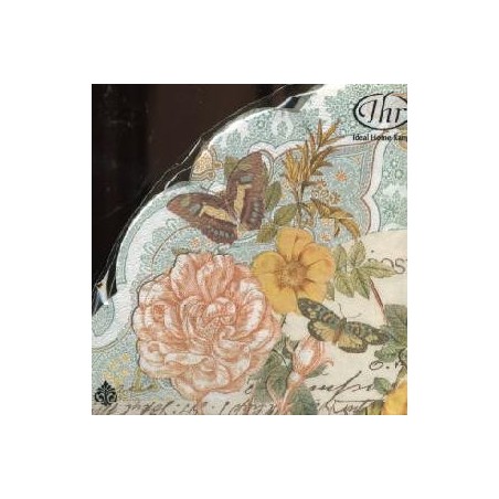 Χαρτοπετσέτα decoupage στρογγυλή 34εκ 520000