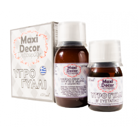 Υγρό γυαλί  Maxi Decor 150 ml