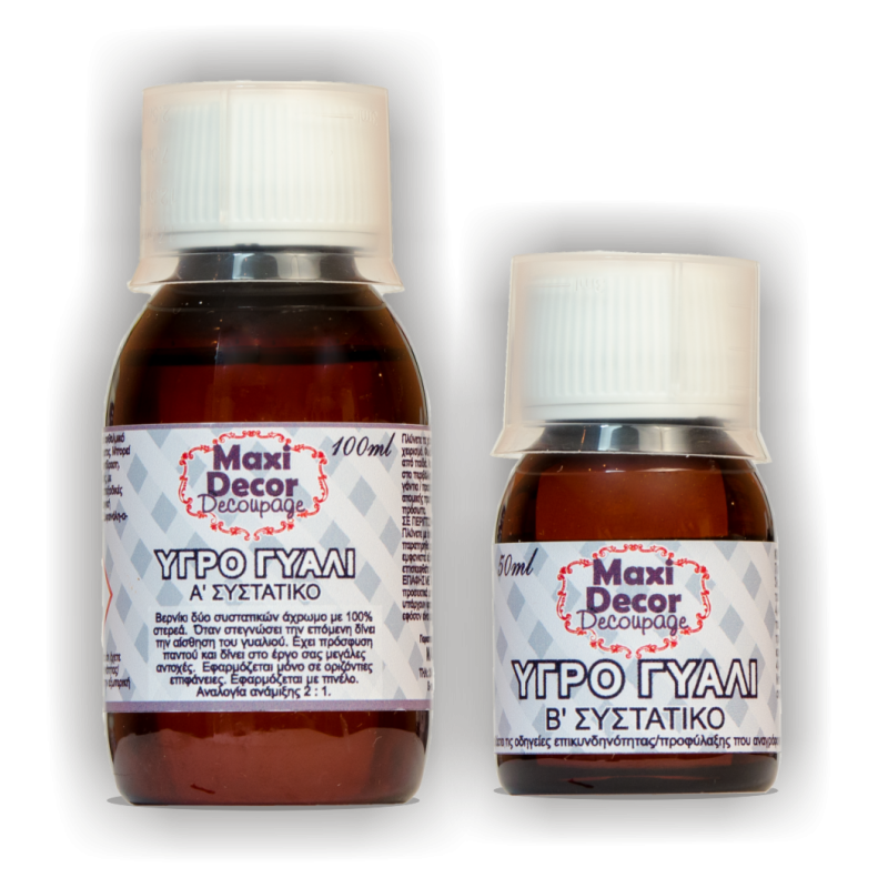 Υγρό γυαλί  Maxi Decor 150 ml