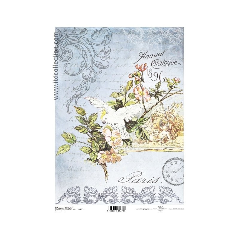 Ριζόχαρτο decoupage ITD 21X30 R0527