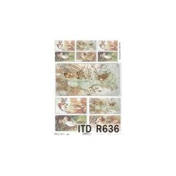 Ριζόχαρτο decoupage ITD 21X30 R0636 2