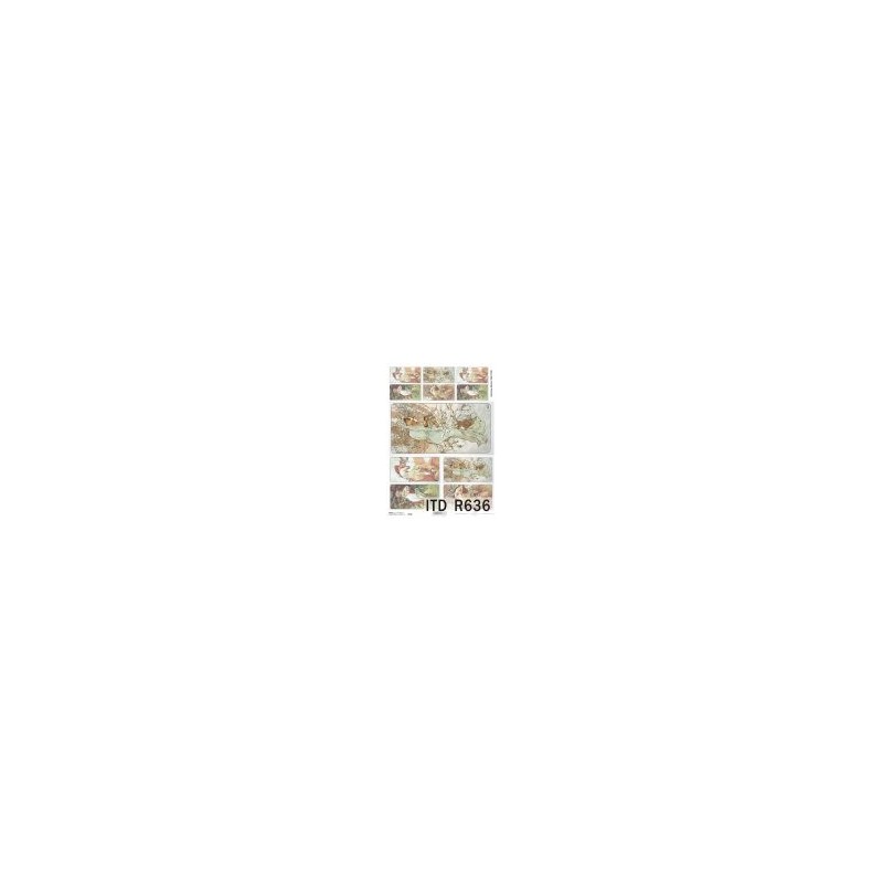 Ριζόχαρτο decoupage ITD 21X30 R0636