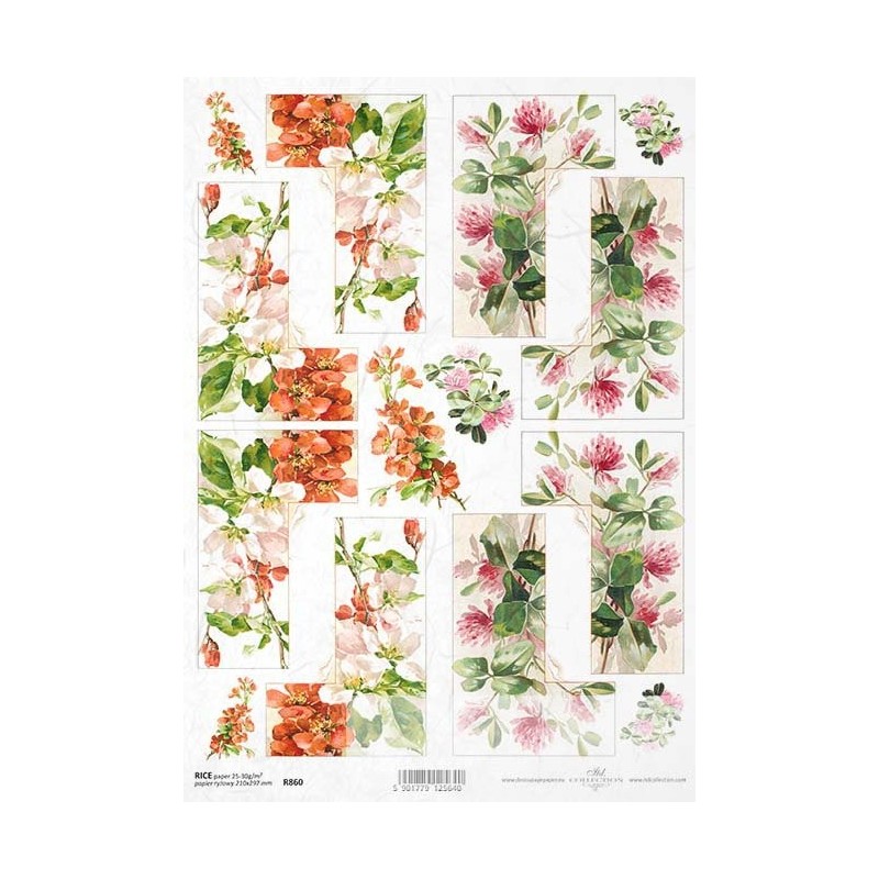 Ριζόχαρτο decoupage ITD 21X30 R0860