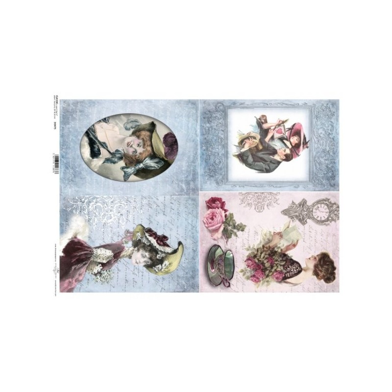Χαρτί decoupage classic 60gr ITD -DO475