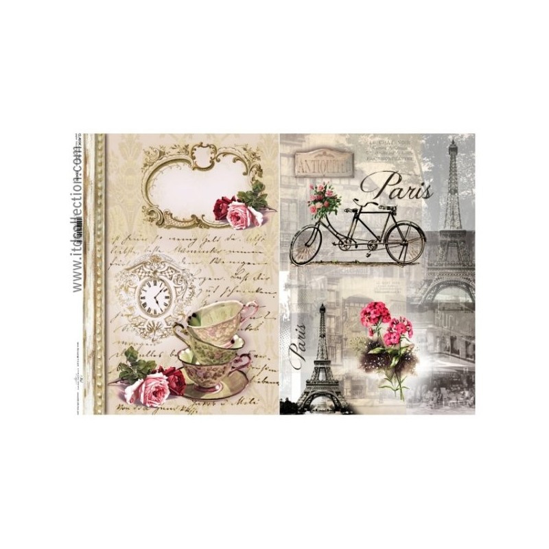 Χαρτί decoupage classic 60gr ITD -DO470