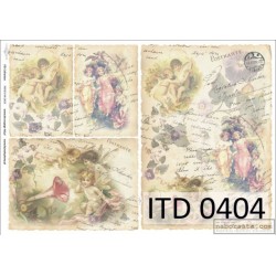 Χαρτί decoupage classic 60gr ITD -DO404 2