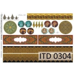 Χαρτί decoupage classic 60gr ITD -DO304 2