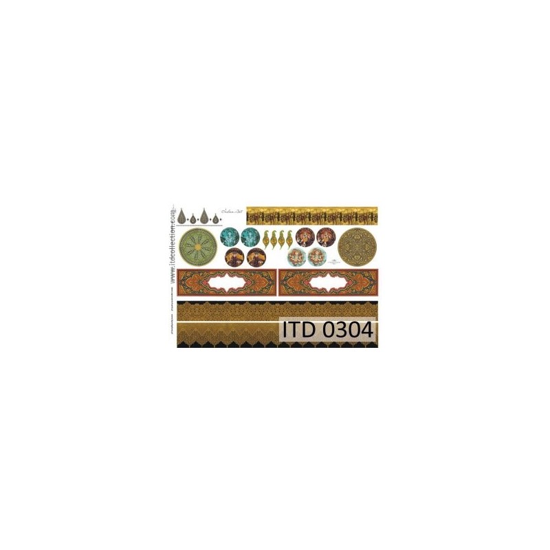 Χαρτί decoupage classic 60gr ITD -DO304
