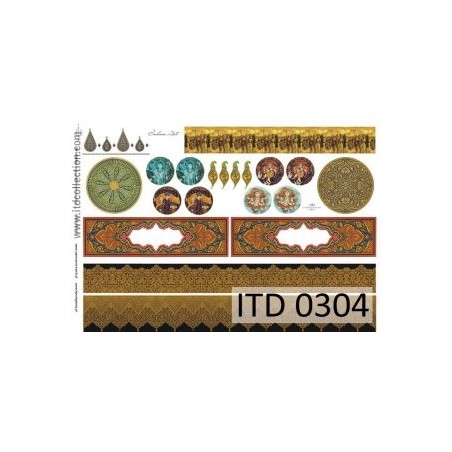 Χαρτί decoupage classic 60gr ITD -DO304
