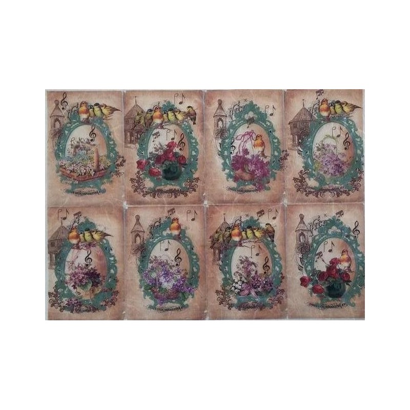 Ριζόχαρτο Decoupage  Artistic Design A3 MR-386