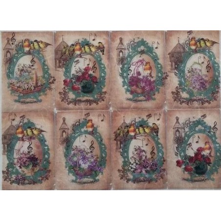 Ριζόχαρτο Decoupage  Artistic Design A3 MR-386