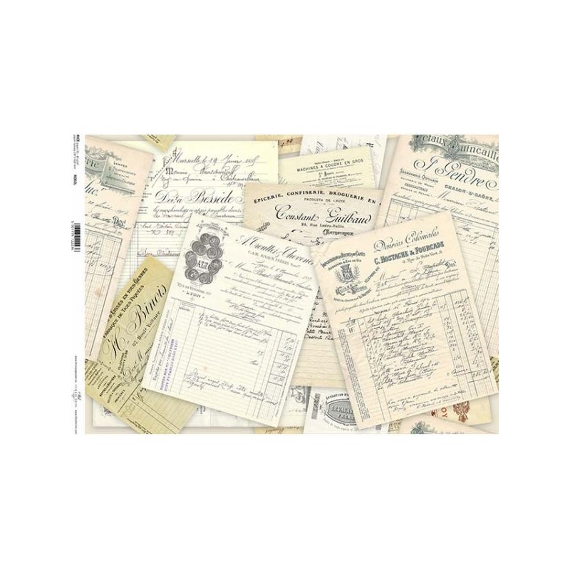 Ριζόχαρτο decoupage ITD 29,5 X 42 R002L