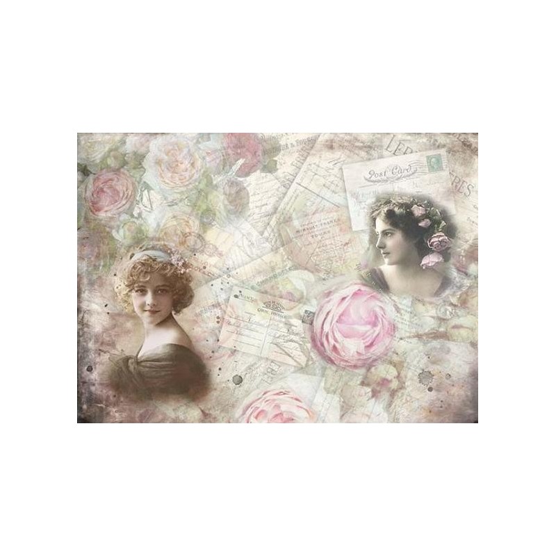 Ριζόχαρτο decoupage ITD 29,5 X 42 R003L