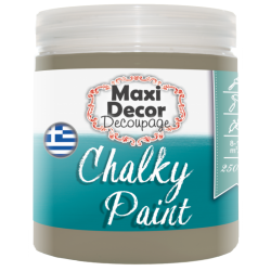 Χρώμα Κιμωλίας (Chalk paint ) Maxi Decor (ΜΟΚΚΑ) 250ml  CHP-513