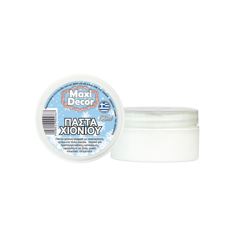 Πάστα χιονιού 100ml Maxi Decor 430000518
