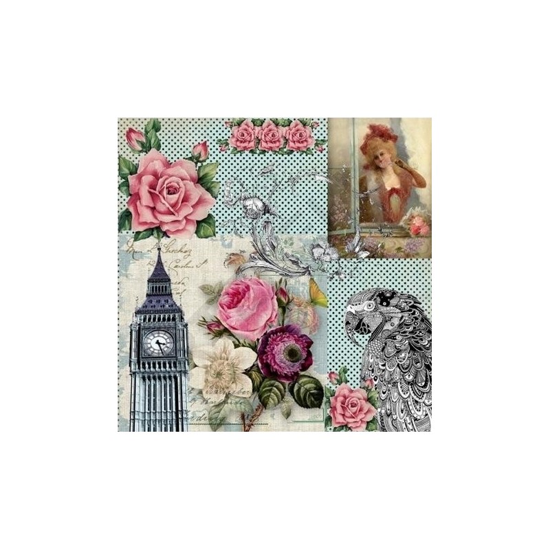 Transfer ARTEBELLA MIXART χρωματιστό 25 x 25 εκ 6024