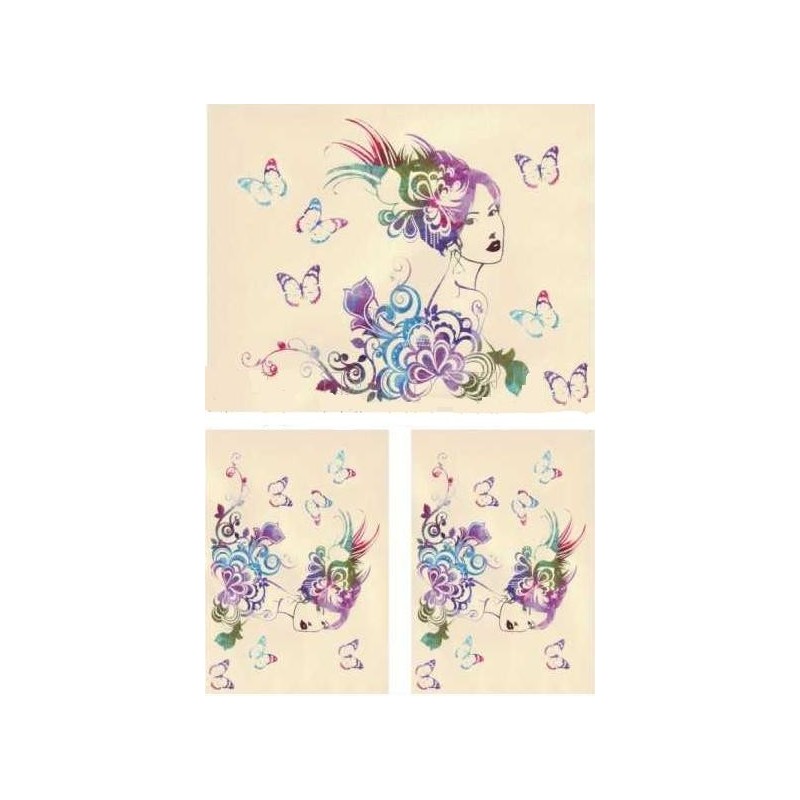 Transfer ARTEBELLA MIXART χρωματιστό 33 x 23 εκ 929