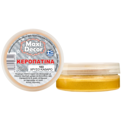 Κεροπατίνα χρυσό καθαρό  50 ml MAXI DECOR ME-103