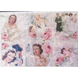Ριζόχαρτο Decoupage  Artistic Design A3 MR-343