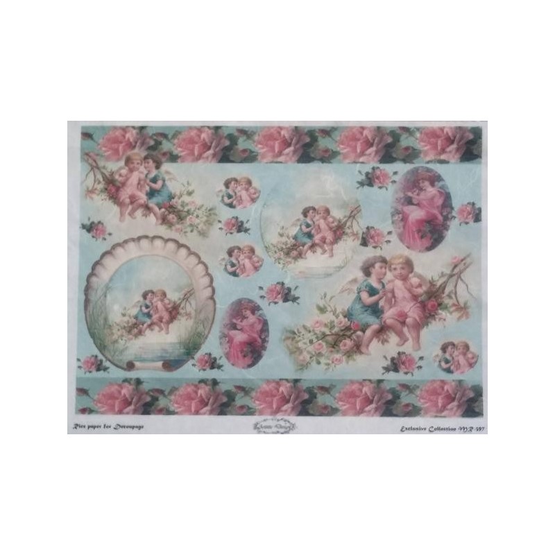 Ριζόχαρτο Decoupage  Artistic Design A3 MR-397