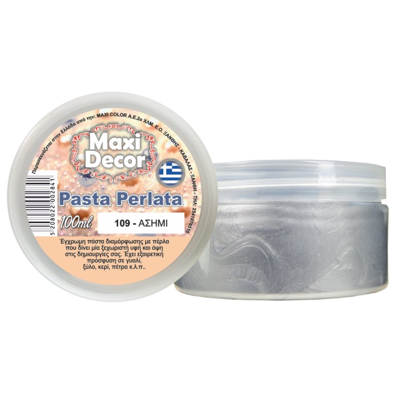 Pasta perlata 100ml (ΑΣΗΜΙ) MAXI DECOR PP-109