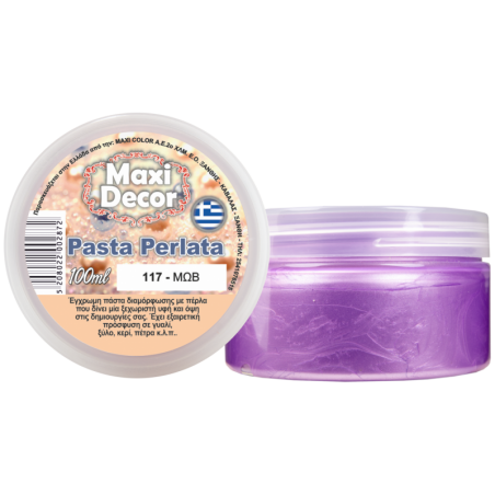 Pasta perlata 100ml (ΜΩΒ) MAXI DECOR PP-117