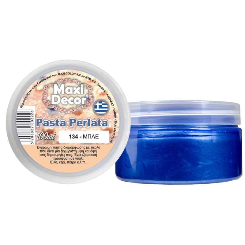 Pasta perlata 100ml (ΜΠΛΕ) MAXI DECOR PP-134