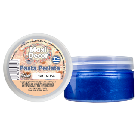 Pasta perlata 100ml (ΜΠΛΕ) MAXI DECOR PP-134