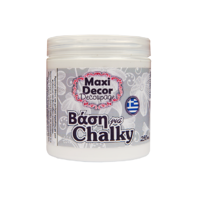 Βάση Λευκή 250ml MAXI DECOR 430000258
