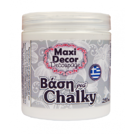 Βάση Λευκή 250ml MAXI DECOR 430000258
