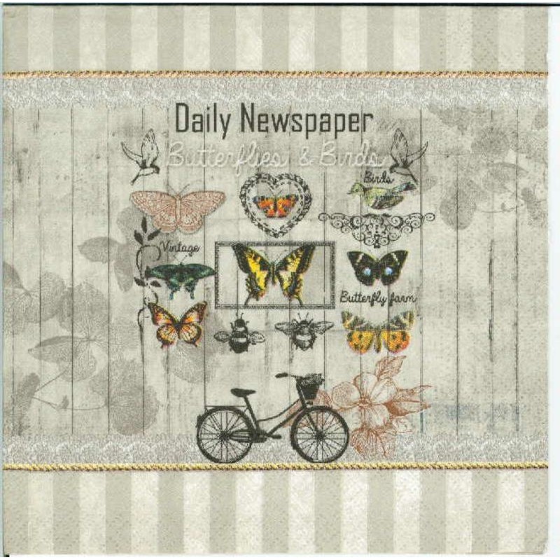 Χαρτοπετσέτα decoupage NOUVEAU 33 x 33 74913